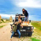 Cappadocia Jeep safari girls having fun