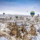 Cappadocia-balloons-and-snow