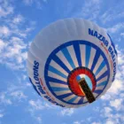 Hot air balloon in the sky over Cappadocia Nazar Balloons