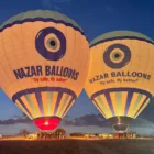 Hot air balloons over Cappadocia Nazar Balloons
