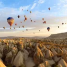 balloons over cappadocia