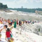 Tourists at Pamukkale