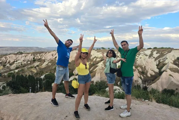 Happy group tour with Gorgeous Turkey Tours